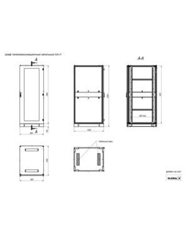 Габаритне креслення GX-IT42